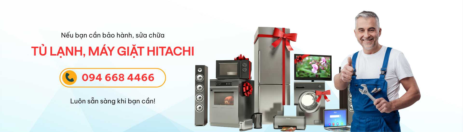 bảo hành sửa chữa tủ lạnh máy giặt HITACHI