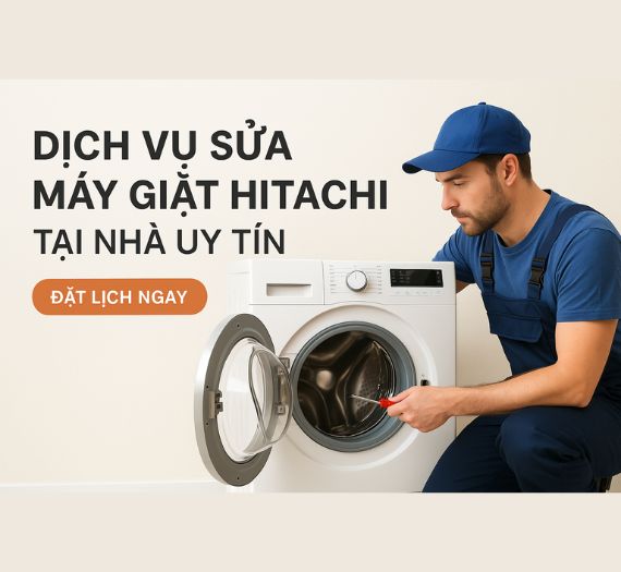 Dịch Vụ Sửa Máy Giặt Hitachi Tại Nhà Uy Tín & Nhanh Chóng