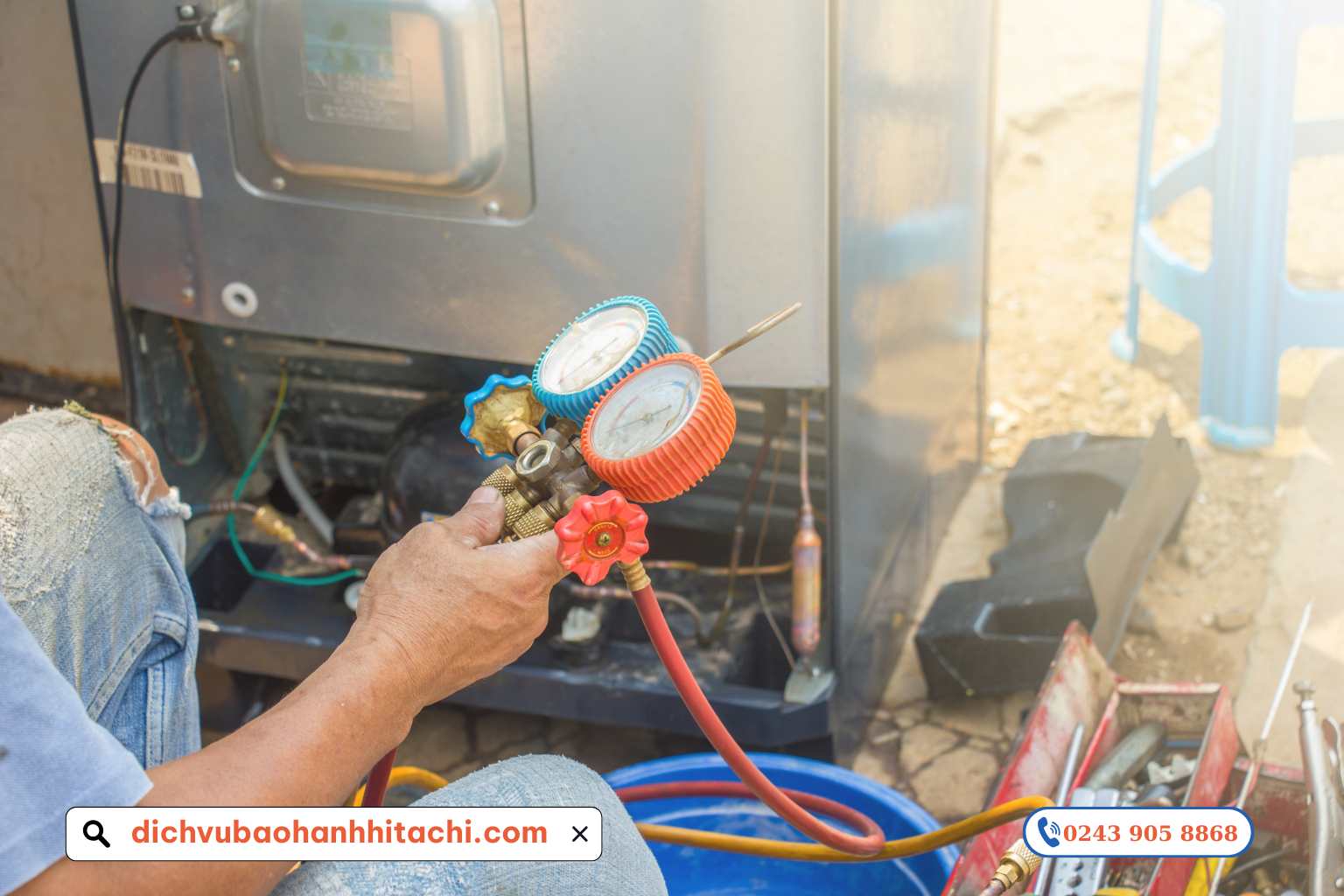 Bơm Gas Tủ Lạnh Hitachi: Quy Trình Chuẩn & Báo Giá Chi Tiết Nhất 1 Bơm Gas Tủ Lạnh Hitachi