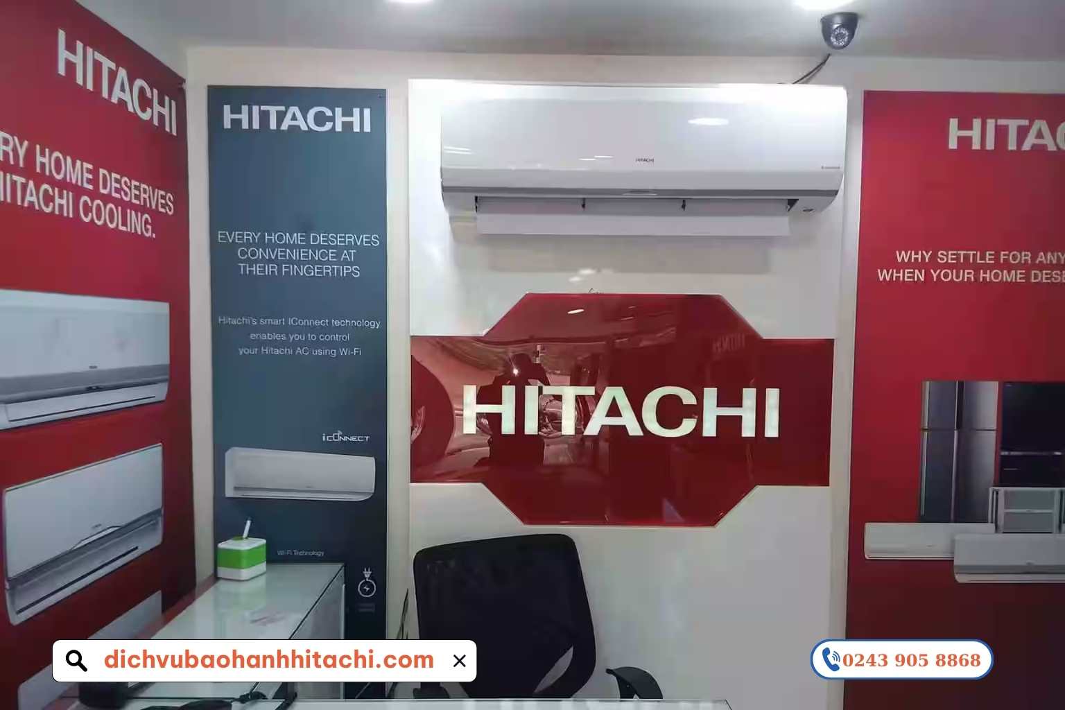 Văn phòng trung tâm bảo hành Hitachi miền Trung