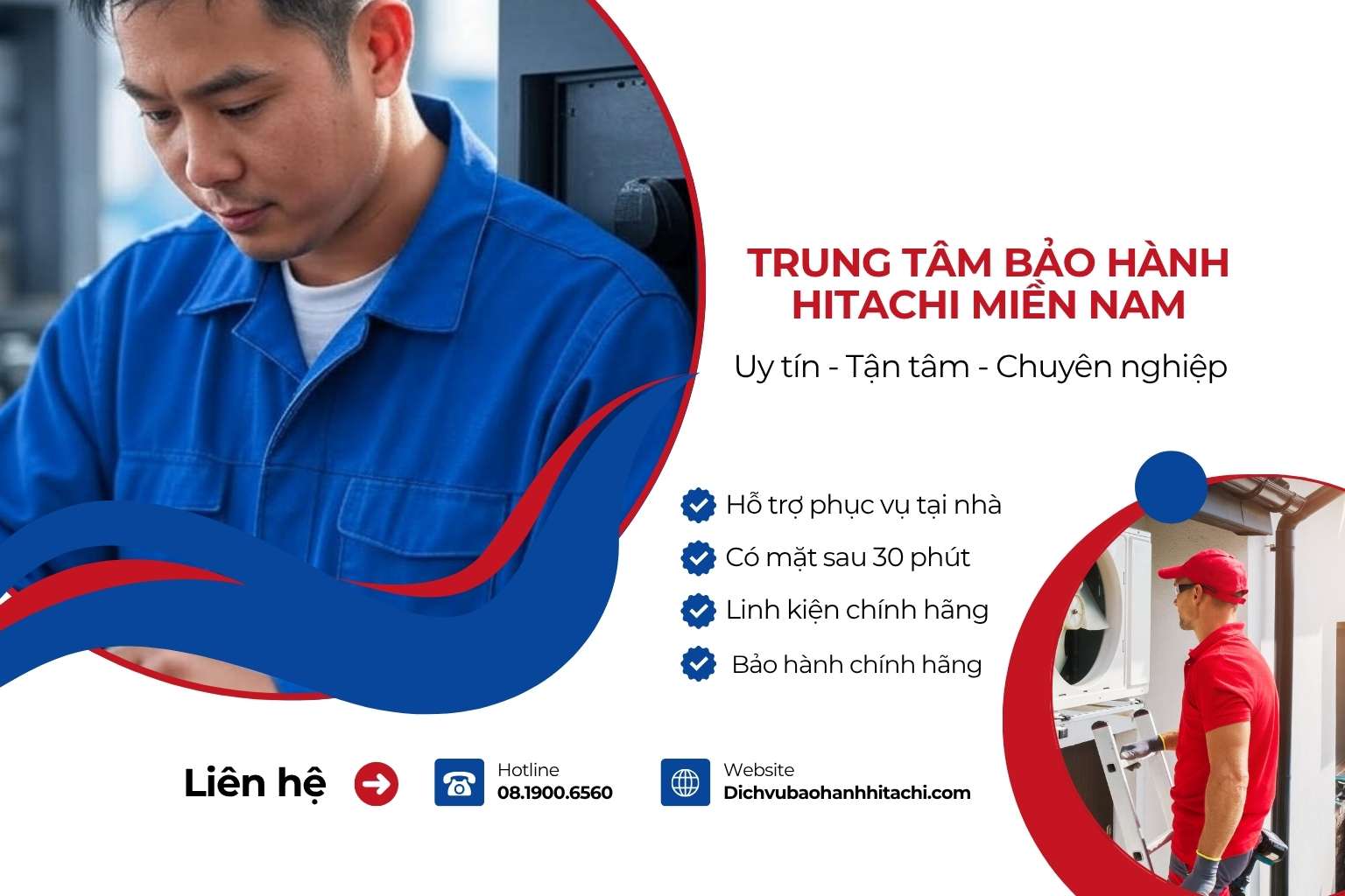 Trung Tâm Bảo Hành Hitachi Miền Nam